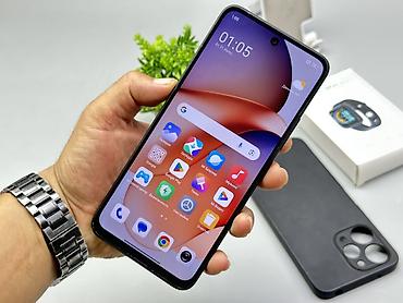 Мобильные телефоны и аксессуары: Redmi, Redmi 12, Б/у, 128 ГБ, цвет - Черный, 2 SIM — 2