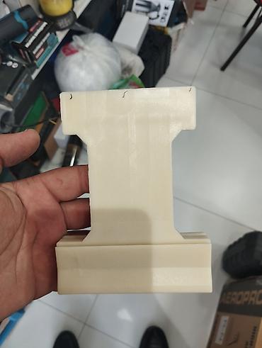 3D çap olunmuş plastik T-forma kronşteyn/əsas dayaq detalı Təsvir: -