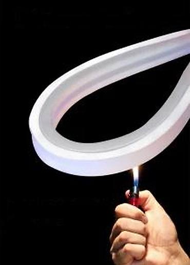 Ostali elektro materijali: SILIKONSKI PROFIL ZA LED TRAKE 14X14 10M VODOOTPORAN IP67 | *U — 15