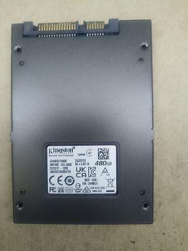 kohnə kondisaner: Kingston 2.5" SATA SSD – 480 GB Xüsusiyyətlər: - Tutum: 480 GB - — 1