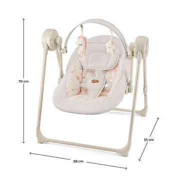 dormeo proizvodi sa greskom: Kinderkraft stolica za ljuljanje SWINGEE beige – KBSWIN00BEG — 2
