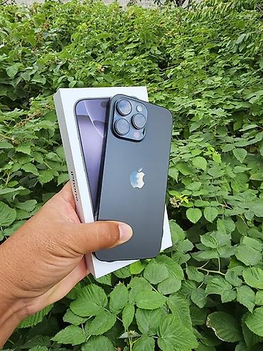 чип панель: IPhone 16 Pro Max, Б/у, 256 ГБ, Графит, Коробка, 85 % — 2
