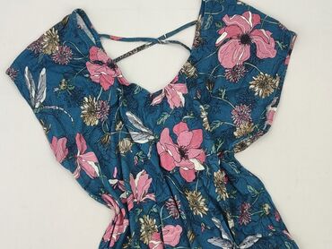 bluzki welurowa z krótkim rękawem: Women's blouse, size M