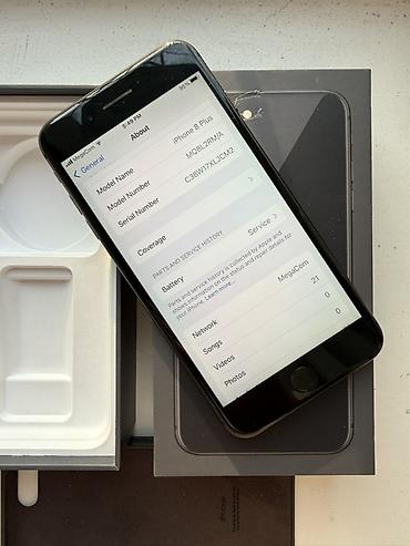 Apple iPhone: IPhone 8 Plus, Space Gray, Коробка — 13