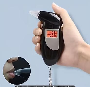 alkotester: Portativ Alkoqol Testeri (Breathalyzer) - Rəqəmsal LCD ekran — 2