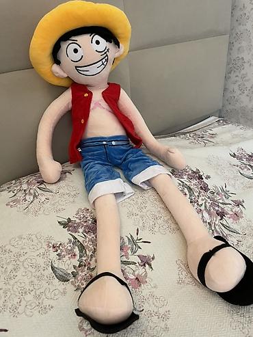 labubu nece manatdir: One Piece üslubunda Luffy yumşaq oyuncaq. Böyük ölçülü, uzun qollu və — 1