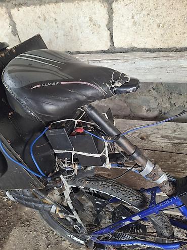 электро велосипед: Satır velosipet əla vəziyətdədi moped və mateskletlə də barter olunur — 4