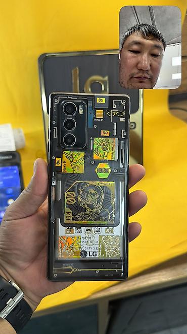 nokia 2: LG Wing 5G, Б/у, 128 ГБ, 1 SIM, 2 SIM — 3