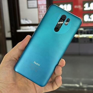 Redmi, Redmi 9, Б/у, 64 ГБ, цвет - Зеленый, 2 SIM