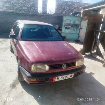 фольксваген 1600: Volkswagen Golf: 1993 г., 1.6 л, Механика, Бензин, Хэтчбэк