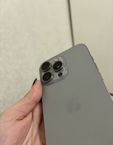 скупка титанов: IPhone 15 Pro Max, Жаңы, 256 ГБ, Natural Titanium, Коргоочу айнек, Каптама, 88 %