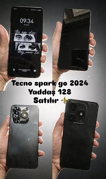 телефон fly fs502 cirrus 1: Tecno Spark Go 2024, 128 ГБ, цвет - Черный, Две SIM карты — 1