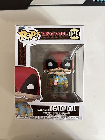лалафанфан уточка: Фигурка Funko Pop! Marvel — Sleepover Deadpool (#1344) - Серия — 2