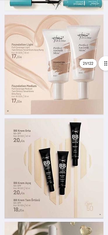 argi: Homm Life & Colour – Silver Series və digər xəttlərdən dəri və saç — 4
