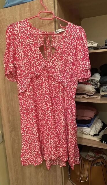 женская блуза в горошек: Gündəlik don, Mini, Zara, M (EU 38)