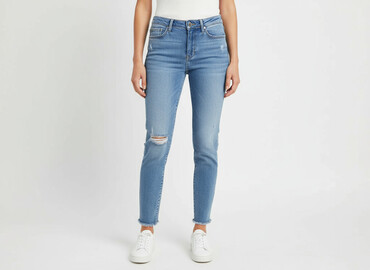spodnie damskie jeans białe: Only Jeans, Jeansy damskie, rozmiar XS