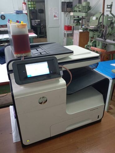 принтер бортовой: Продам принтер HP PageWide PRO 477dw MFP (пробег 40376 стр). Реальным