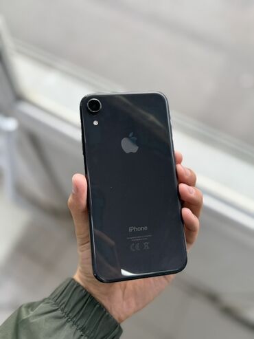 поко купить: IPhone Xr, Колдонулган, 128 ГБ, Кара, 77 %