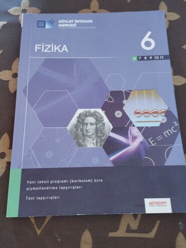 5 ci sinif riyaziyyat test kitabı pdf: Fizika kitabı dim 6 cı sinif