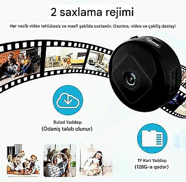 Videomüşahidə: Mini TƏHLÜKƏSİZLİK KAMERALARI satılır. 🔹️Həm — 17