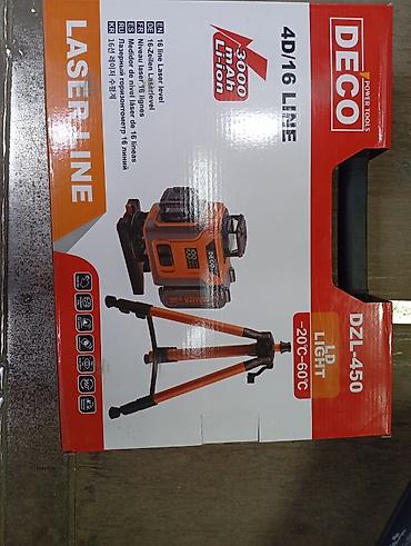 урувин лазер: Лазерный уровень DECO Power Tools 4D/16 LINE (модель DZL-450) - 16 — 1