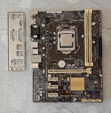 Bundle satılır - 65 AZN Ana plata : Asus H81M-Plus CPU : Intel lalafo.az -da Bundle satılır - 65 AZN Ana plata : Asus H81M-Plus CPU : Intel