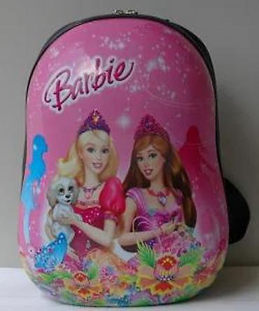 Rančevi, torbe i koferi: Dečiji ranac sa tvrdom prednjom stranom, ukrašen motivima Barbie — 11
