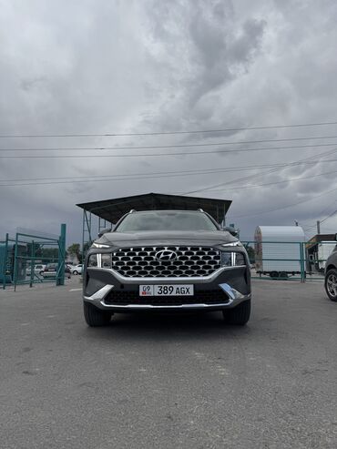 авто бу в рассрочку от частного лица: Hyundai Santa Fe: 2021 г., 2.5 л, Автоматические, Бензин, Внедорожник