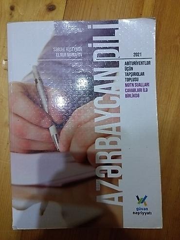 inglis dili kurs: Məhsul: “Azərbaycan dili – Abituriyentlər üçün tapşırıqlar toplusu” - — 1