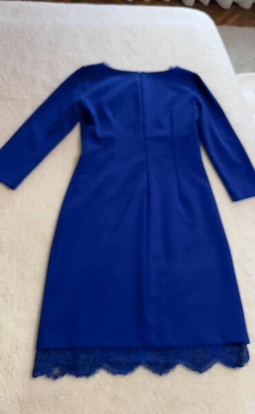 Haljine: L, bоја - Tamnoplava, Večernji, maturski, Dugih rukava — 3