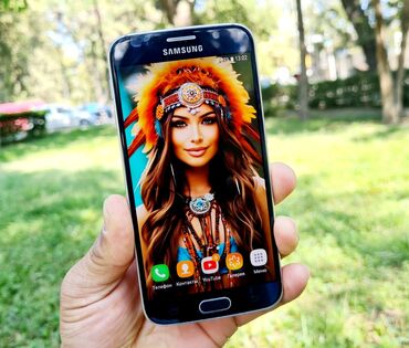 телефон huawei 8: Samsung Galaxy S6, Б/у, 128 ГБ, цвет - Черный, 2 SIM