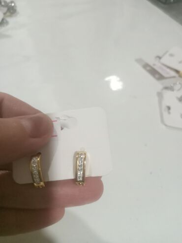 Bijuteriya dəstləri: Zərgərlik dəsti – müxtəlif modellərdə sırğalar - Ay və ulduz motivli — 8