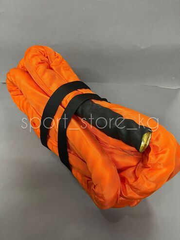 канат для лазания: Канат для кроссфита Цвет оранжевый Длина 9 метров Толщина 5 см В