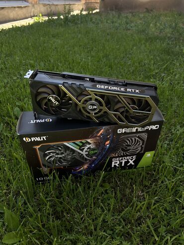Видеокарты: Видеокарта, Б/у, Palit, GeForce RTX, 10 ГБ, Для ПК