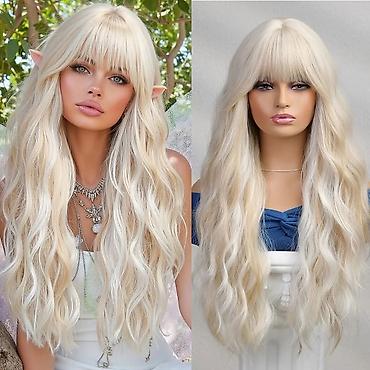 Perike i klipse: Perika sa šiškama – duge frizure u više boja - Stilovi: ravna ekstra — 12