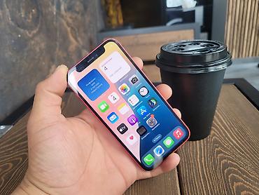 Apple iPhone: IPhone 12 mini, Б/у, 64 ГБ, Красный, Чехол, Кабель, 74 % — 18
