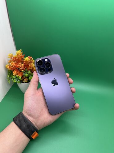 huawei p40 pro бишкек: IPhone 14 Pro, Б/у, 128 ГБ, Deep Purple, Зарядное устройство, Защитное стекло, Чехол, 94 %