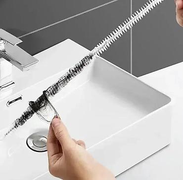 Kuća i bašta: Četka za čišćenje slivnika 1+1 GRATIS NOVO. Opis proizvoda: Četka — 5