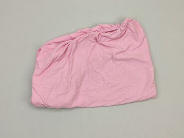 Prześcieradła: Prześcieradło 87 x 51, kolor - Różowy, stan - Zadowalający