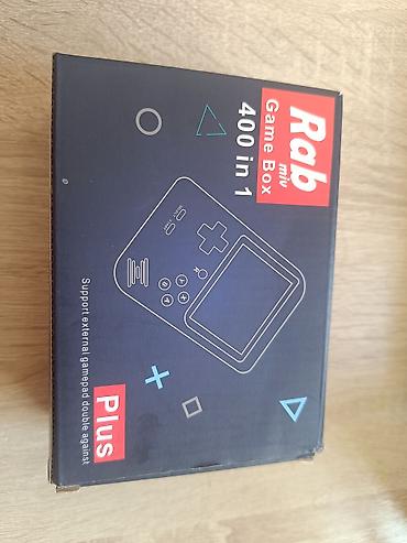 switch oled: Портативная игровая приставка Rab mini Game Box Plus — 400 in 1 - — 1
