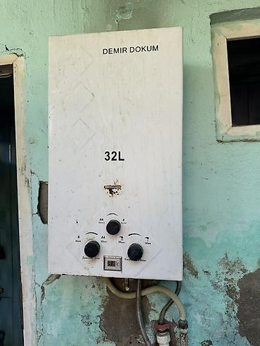 su qantel: Demir Döküm qazla işləyən su qızdırıcısı – 32L Xüsusiyyətlər: - — 1