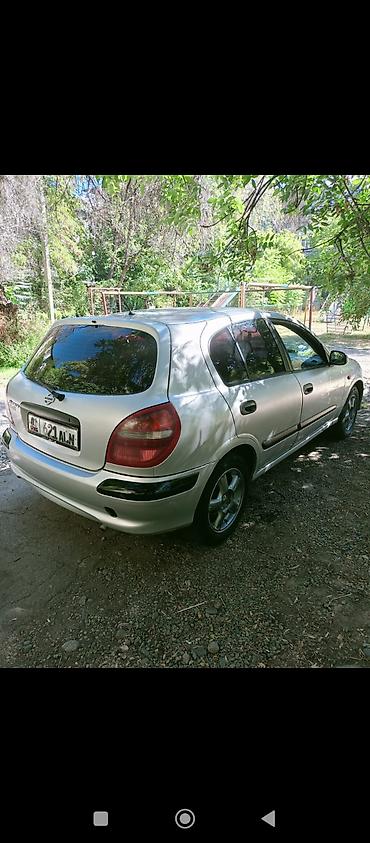 электр авто: Nissan Almera: 2002 г., 1.5 л, Кол менен иштөөчү, Бензин, Хетчбек — 3