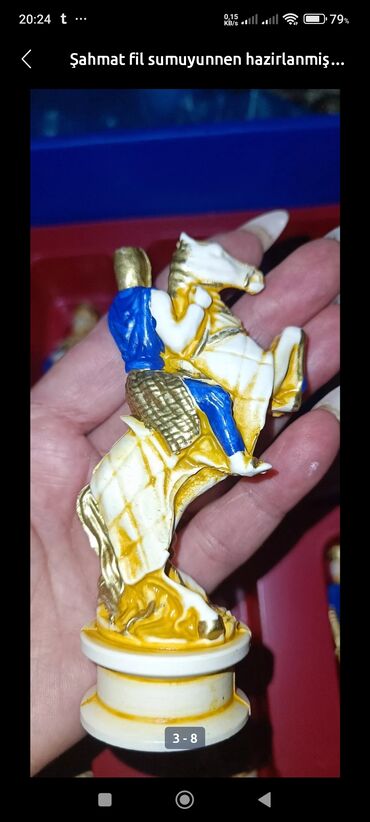 Şahmatlar: Şahmat.yenidir.boyuk olcudúdur. qiymətlər ferqlidir. 300 manata qədər — 7