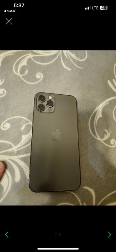 Apple iPhone: IPhone 12 Pro, 256 ГБ, Коралловый, Кредит, Отпечаток пальца, Face ID