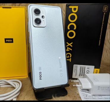 fly 100 telefon: Poco X4 GT, 256 ГБ, цвет - Серебристый, Сенсорный