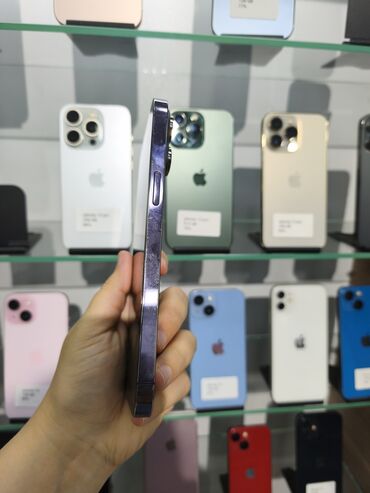 Apple iPhone: IPhone 14 Pro Max, 256 GB, Deep Purple, Face ID — 12