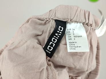 kargo spodnie: H&M Divided, Spodnie dresowe damskie, rozmiar 2XS — 4