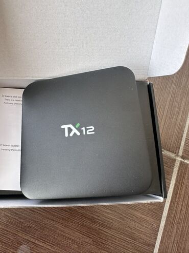 продаю швейную машинку: Android TV Box TX12 - Компактная ТВ‑приставка формата Android для