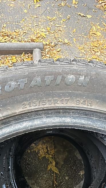 выбор номера о: Шины 215 / 55 / R 17, Зима, Б/у, Комплект, Легковые, Bridgestone — 2