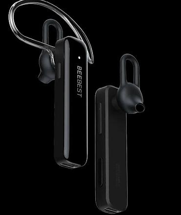 bluetooth aux: Беспроводные гарнитуры, Новый, цвет - Черный — 2